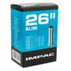 Impac Unisex's AV26 Inner Tube, Black, 26 x 1 1/4-1.75"