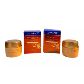 Lumene *Lumene Premium Beauty Supreme Restructuring Day Cream SPF15(50ml/1.7oz)Lot Of 2