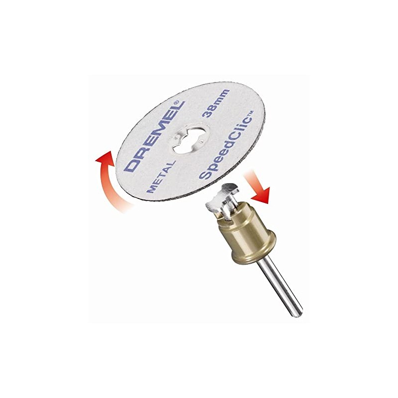 Dremel EZ SpeedClic SC406 Metal Cutting Wheel 2-pack, 2 Cutting
