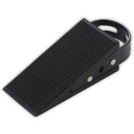 [GJTr] Door Stopper, Door Stopper, Entrance, Indoor, Door, Rubber, Insert Type (Black, 1 Piece)