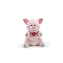 Trudi 29624 Pig Plush Hand Puppet, Pink, S