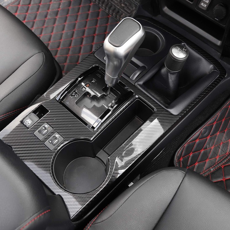 JeCar for 4Runner Interior Trim Carbon Fiber Center Console Gear