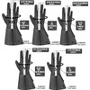Daskz Leathers Men's Long Cuff Gauntlets Gloves Piper Drummer Band