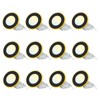 EOSMILE 12 Pack, Black Recessed Lighting with 4 Inch Night
