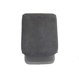 Car Console Covers Plus Cushioned Padded Fleece Center Armrest Console Cover for Center Console Lid fits Dodge ram Models 2002-2013 Made in USA Dk. Gray