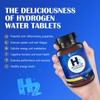 Hywebvctok Hywebrvctok Hydrogen Water Tablets, 8 PPM Hydrogen Tablets for