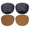 Wetnenss Replacement Lenses for Oakley Latch OO9265 Sunglass/1.5mm polarized/easy to