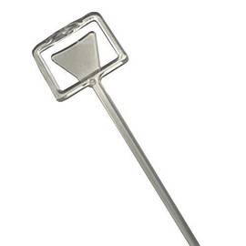 INERRA Card Holders - Clear Cardettes with Spike for Flower Bouquets Message Cards (Pack of 30)