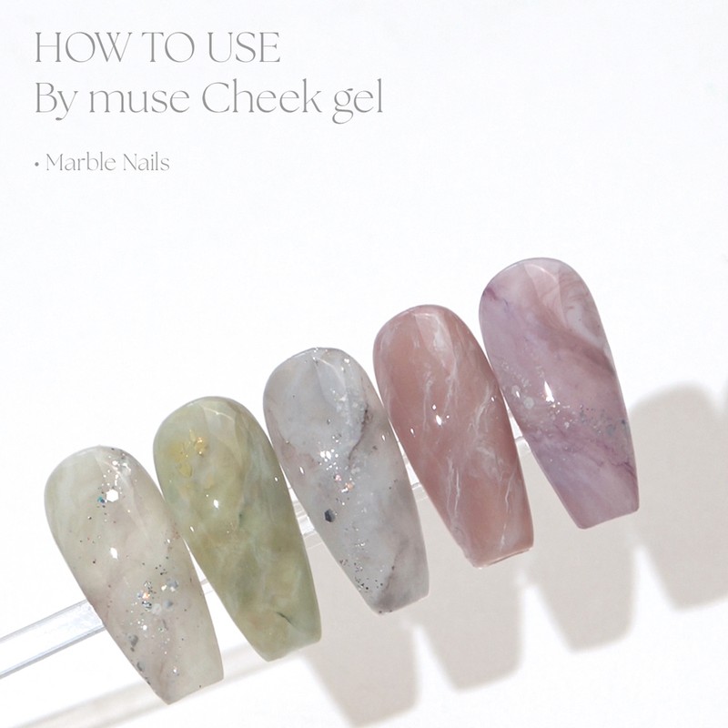 Bymuse Cheek Gel Gradient Nail / 바이뮤즈 치크젤 그라데이션 네일