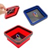 Yourkar, 2 PCS Collapsible Magnetic Parts Tray, 4.5 Inch Foldable