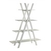 Convenience Concepts Oxford "A" Frame Bookshelf, White