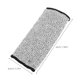 MAGICLULU 2 Pairs Cut-Resistant Armband Oversleeves Garden Sleeves Arm Sleeves Cut Resistant Cut Resistant Arm Cover Grey