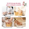 Kit Spa Pies De 5 Profesional Exfoliante Hidratante Pedicure