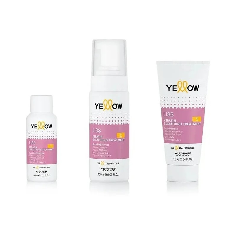 Liss Keratin Progresive Smoothing Treatment - Yellow