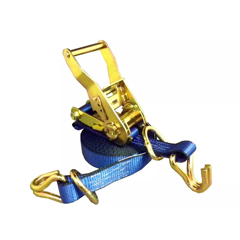 Everest 2pc 1in x 16ft Ratchet Strap with D-Ring 3000lbs