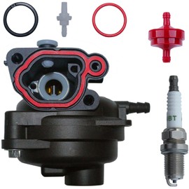 799583 Carburettor for 591160, 591979, 595656, ADEFOL Carburettor Replaces B&S 300E 450E 550E 08P502 09P602 4-Stroke Engine OVH Mower Accessories Replacement Parts