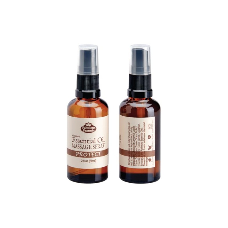 Fabulous Frannie Protect (Compared to Thieves) Massage Spray 100% Pure