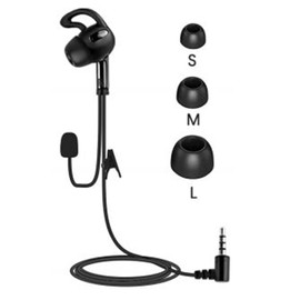 GaiRen Referee Communication System, Professional FBIM Referee Headsets with Earphone for Soccer Volleyball Ofiicial Football Handball (1 Right Earpiece)