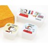 Tamahashi SN-302 Flying Ace Snoopy Seal Container, Set of 4