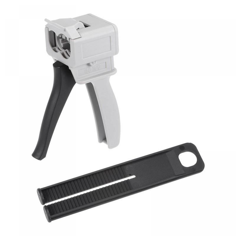 sourcing map 50 ml AB Epoxy Glue Gun AB Epoxy