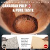 Brew Choice 200ct Pre-folded Unbleached Cone Coffee Filters, Upgraded 30%