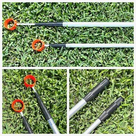 New Aluminum Telescoping Golf Ball Retriever - Choose 12ft or 20ft