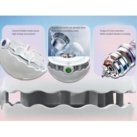 Mini Sink Dishwasher, Portable, Efficient, USB Dishwasher, Home Kitchen (Pink Bucket)