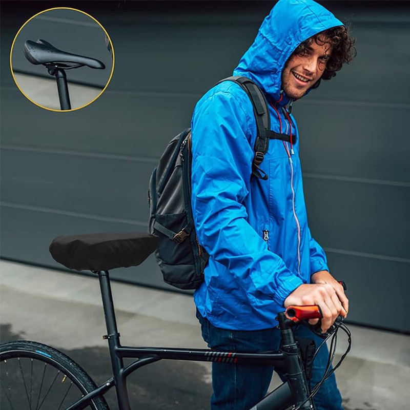 NITIUMI Bicycle Saddle Cover, Waterproof, Seat Cover, Simple, Sun Exposure