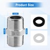 Shower Hose Adapter-Shower Hose Extension, 1/2 to 1/2 Shower Head