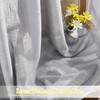 NICETOWN Linen Look Curtains for Patio - Extra Wide Grommet