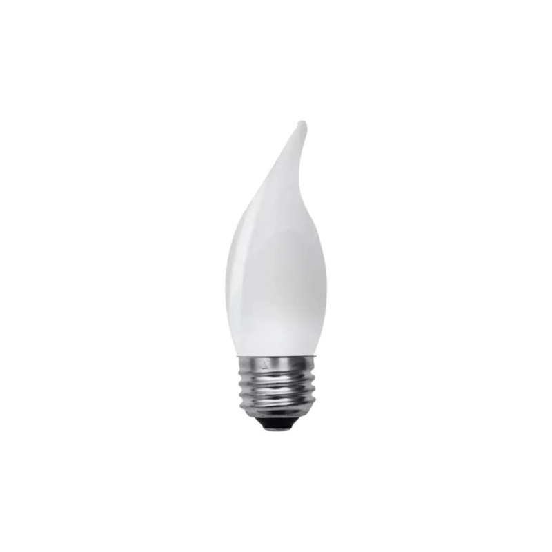 (4 Bulbs) GE 48263 Relax LED CAM Chandelier Decorative Bulbs,