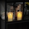 antizer Flameless Candles 6" Set of 2 Ivory Dripless Real