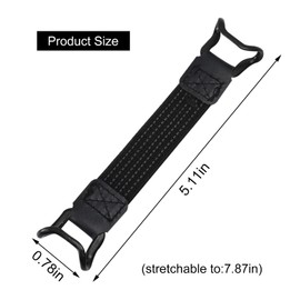Qoyapow 6 Pack Mobile Phone Security Hand Strap Holder for 5.2-7.5 Inch Smartphones Universal Drop Prevention Elastic Bundle Grip Belt for Kindle Phone 13/12/11/Xr/Xs Max and Other Smartphones