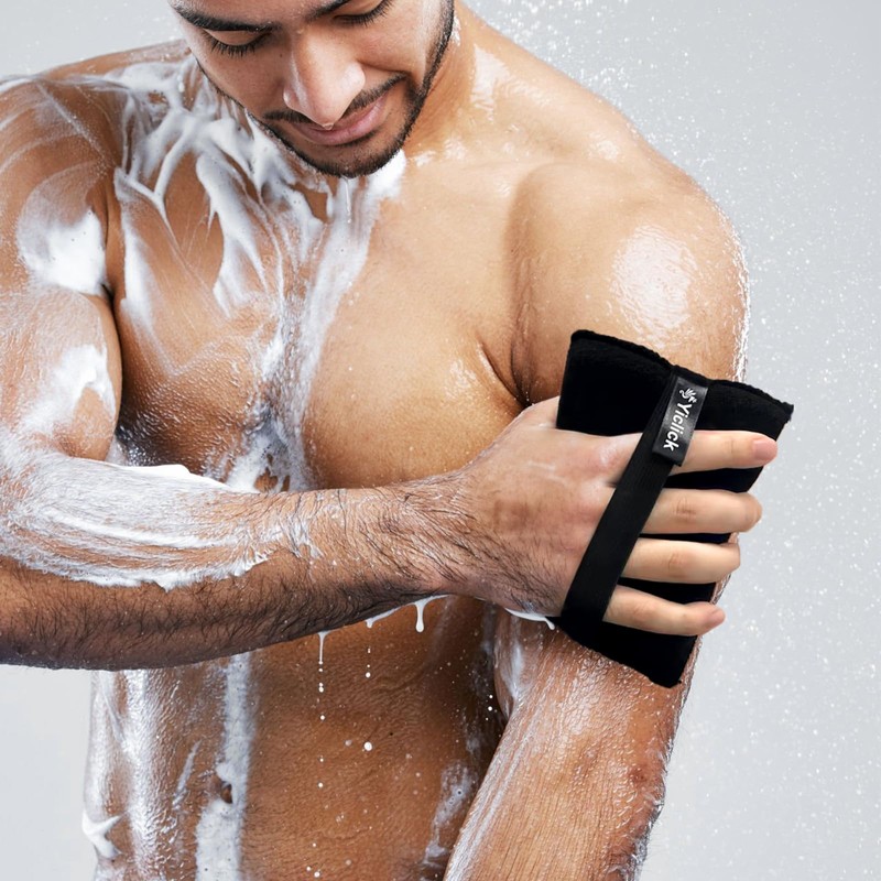 Yiclick Exfoliating Body Scrubber Exfoliator 2 Pack - Exfoliating Sponge,