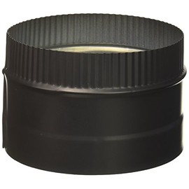 M & G DURAVENT 6DBK-AD 6"DuraBlack Stove Adapter