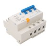Circuit Breaker 3P and N MCB DIN Rail Mount 4500A