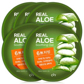 C2Y Real Aloe 300ml 5 Moisture Cream / C2Y 리얼 알로에 수딩젤 300ml 5개 수분크림