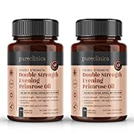 Supreme Strength Evening Primrose Oil (1 Year Supply - 360 Capsules) - 1000mg of 80% Linoleic Acid.