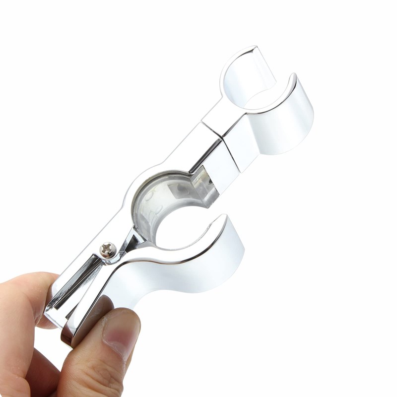 Shower Head Holder 45° Rotation Adjustable Shower Head Bracket, Universal