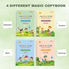 Magic Grooved Handwriting Book Practice,Practice Copybook,Handwriting Practice Copybook,Reusable Practice Book
