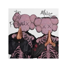 Let God Sort Em Out Autographed Pink LP, Signed Art Cart, Clipse