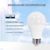 Paquete 10, Focos 10w Led Ahorrador, E27, 700lm Luz Bca
