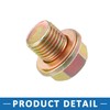 A ABSOPRO Magnetic Oil Drain Plug Bolt for Honda M14x1.5