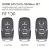 ontto Cowhide Car key cover fit for Dodge RAM 1500