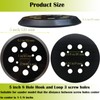 2 Pack 5" Universal Hook and Loop Orbital Sander Pad
