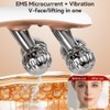 Face Massager Tool with 3D Roller, Facial Sculpting Tool, V