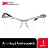 3M Safety Glasses with Readers, BX, +2.0, ANSI Z87, Anti-Fog