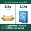 Command 17026H-AW Decorative Pegs for Outdoor Use, Transparent, One Size