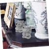 Kisangel Pcs Chinese Style Lion Figurine Lion Statue Unique Mini