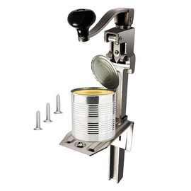 Commercial Can Opener Heavy Duty,Manual Table Industrial Can Opener for Big Cans
